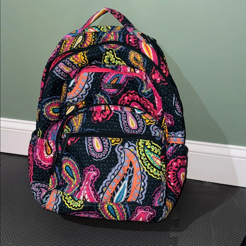 Vera Bradley Essential Backpack | Twilight Paisley - Picture 3 of 8
